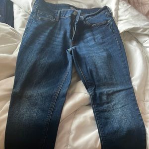 Like new old navy super skinny rockstar jeans